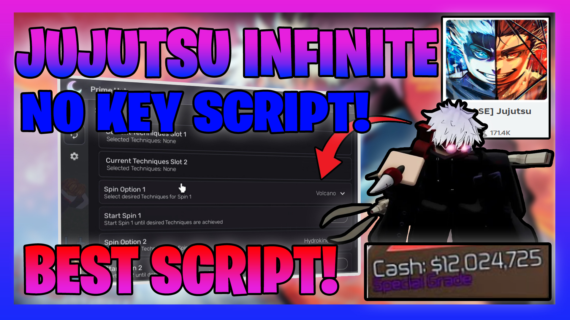 BEST Jujutsu Infinite Script *NO KEY* (INF SKILLS, INSTANT KILL, AUTOFARM, AND MORE)