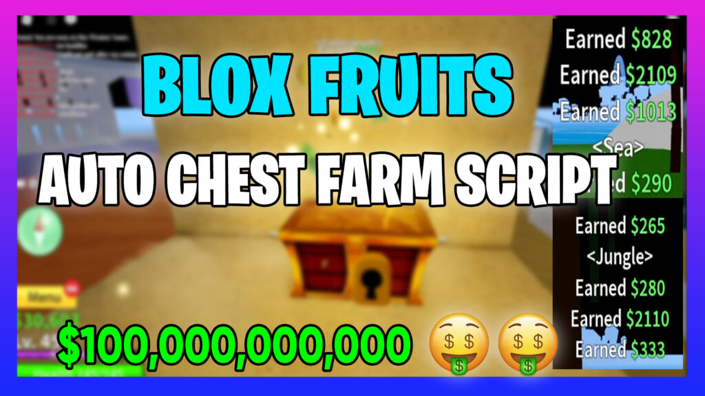 [New] Blox Fruit Auto Chest Farm Script! | Keyless | PASTEBIN!