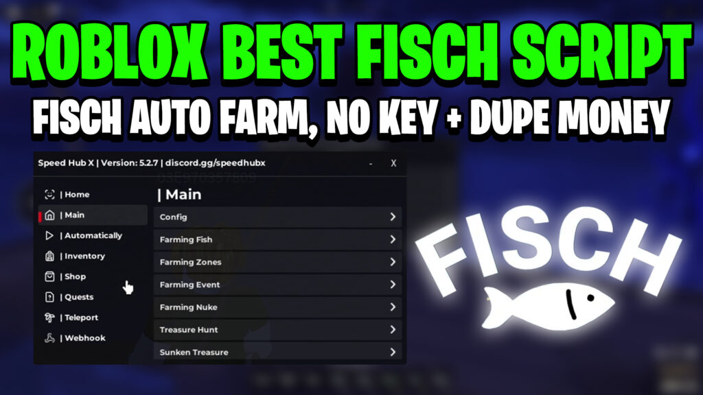 ROBLOX BEST FISCH SCRIPT: FISCH AUTO FARM, NO KEY + DUPE MONEY + FISCH EXPLOIT (UPDATE 2025)